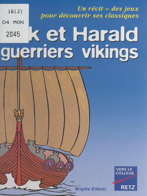 cover image of Érik et Harald, guerriers vikings